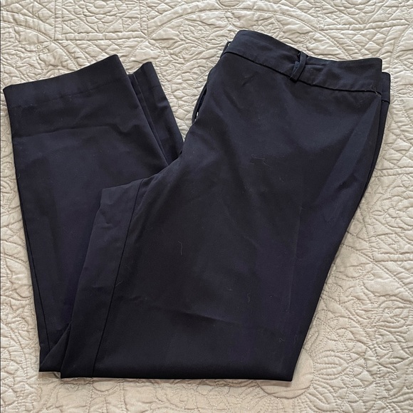 Liz Claiborne Emma Dark Navy Pants 8 - Picture 1 of 10